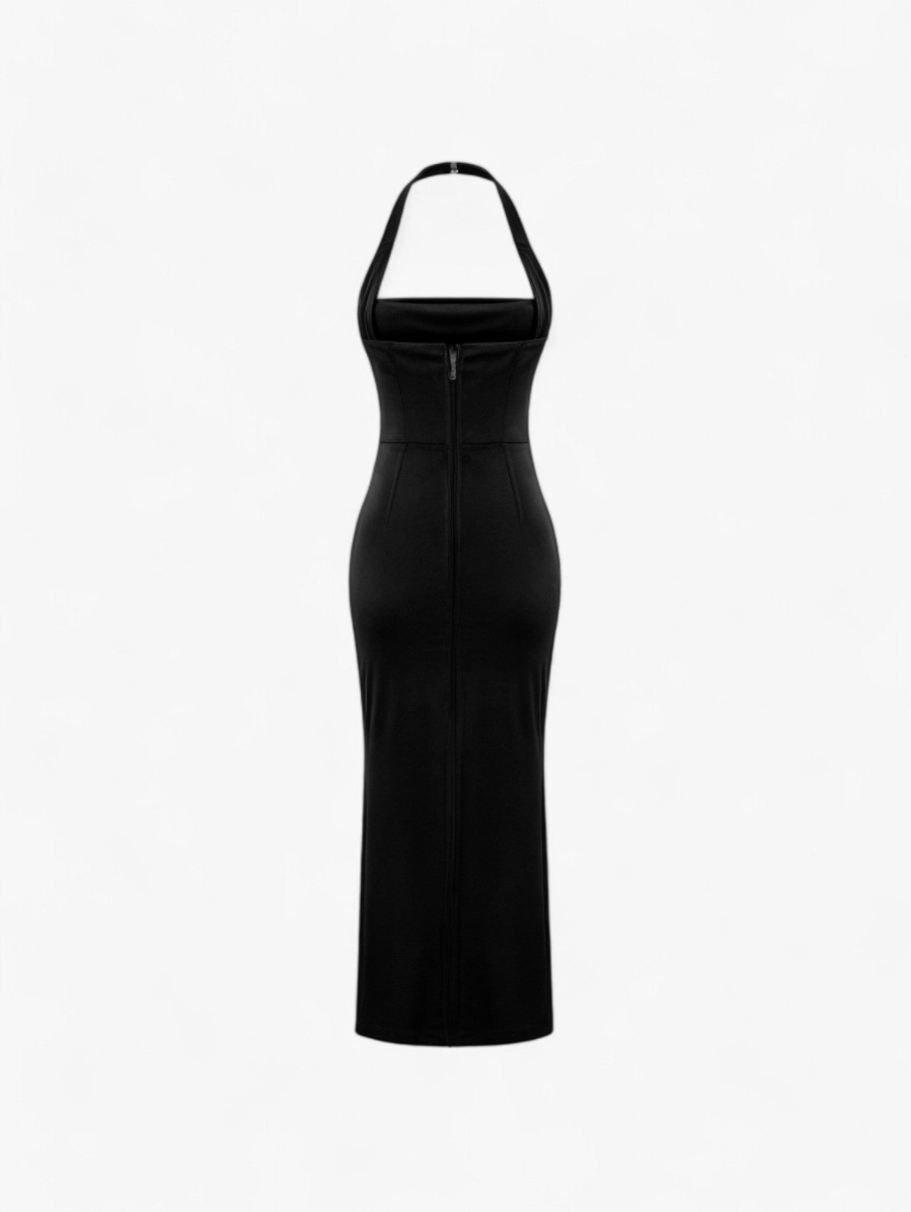 Gloria | Women's Bodycon Halter Backless Midi dress